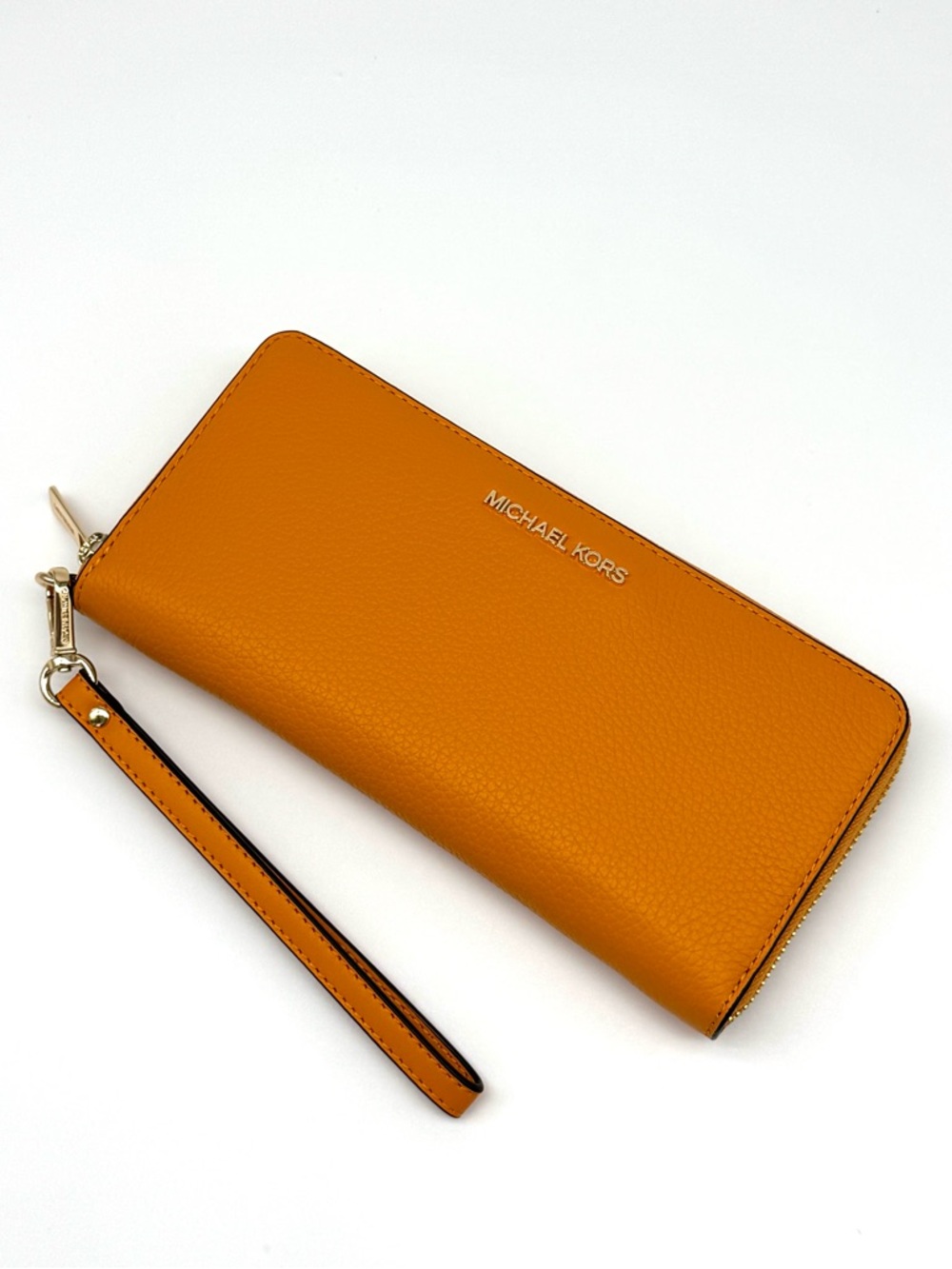 Michael Kors Large Continental Wallet Rad Orange - Picture 2 of 9